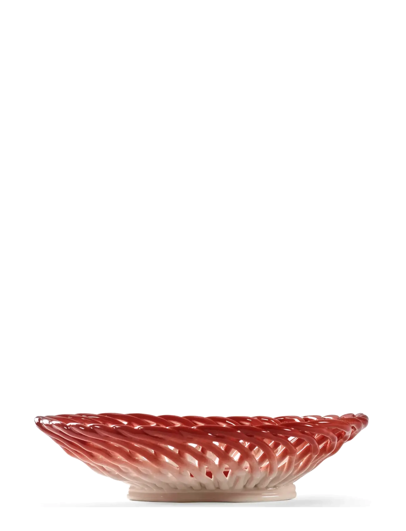Serax - BASKET WHITE SALVADOR - bread bins & bread baskets - red - 1