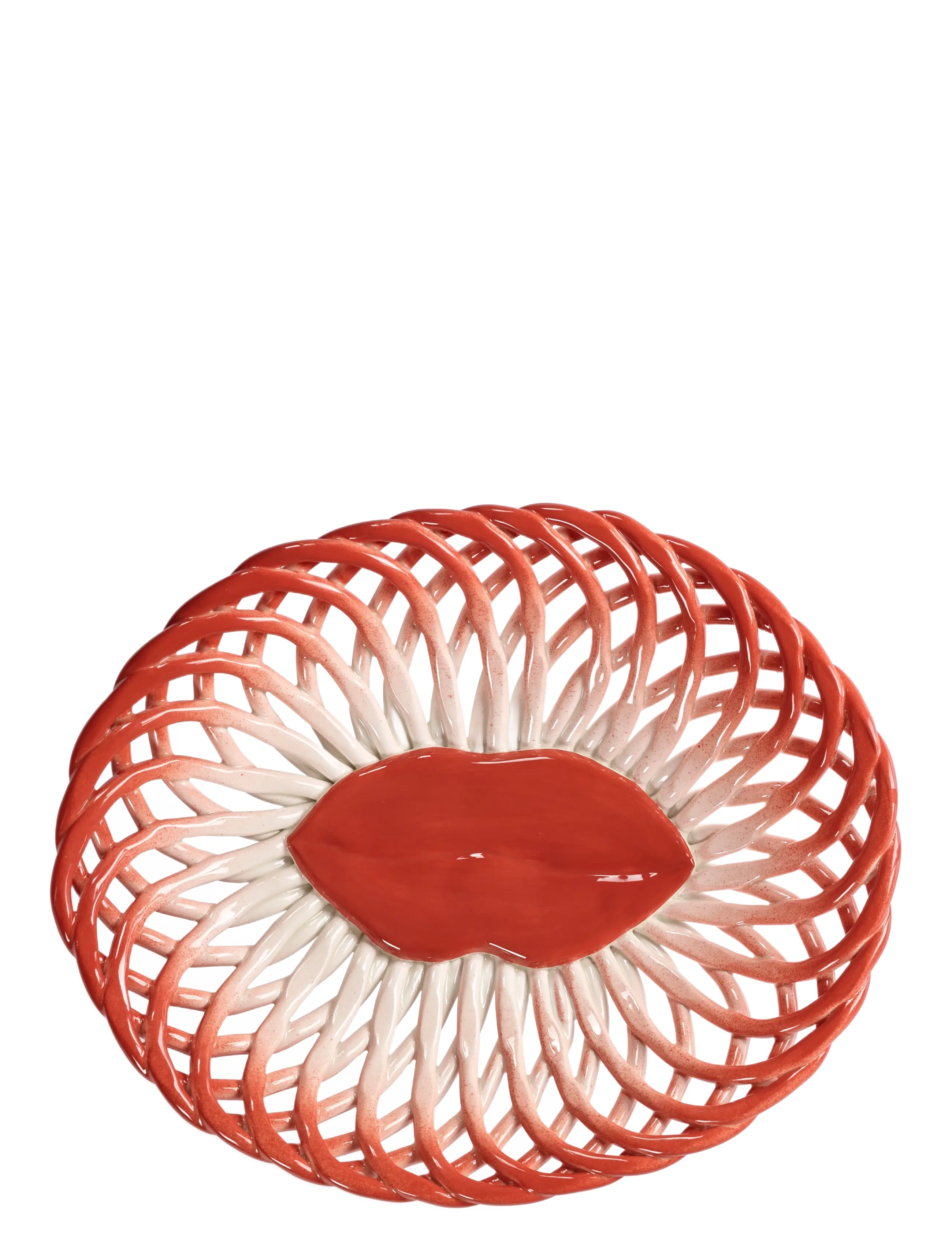 Serax - BASKET WHITE SALVADOR - bread bins & bread baskets - red - 2