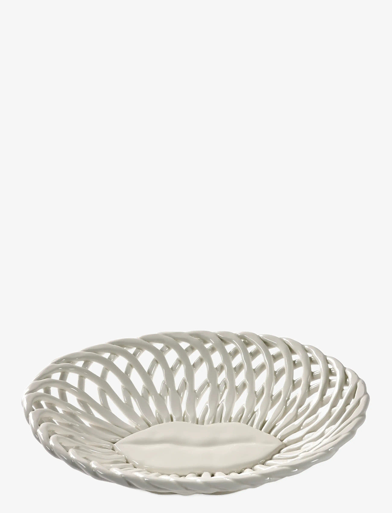 Serax - BASKET WHITE SALVADOR - bread bins & bread baskets - white - 0