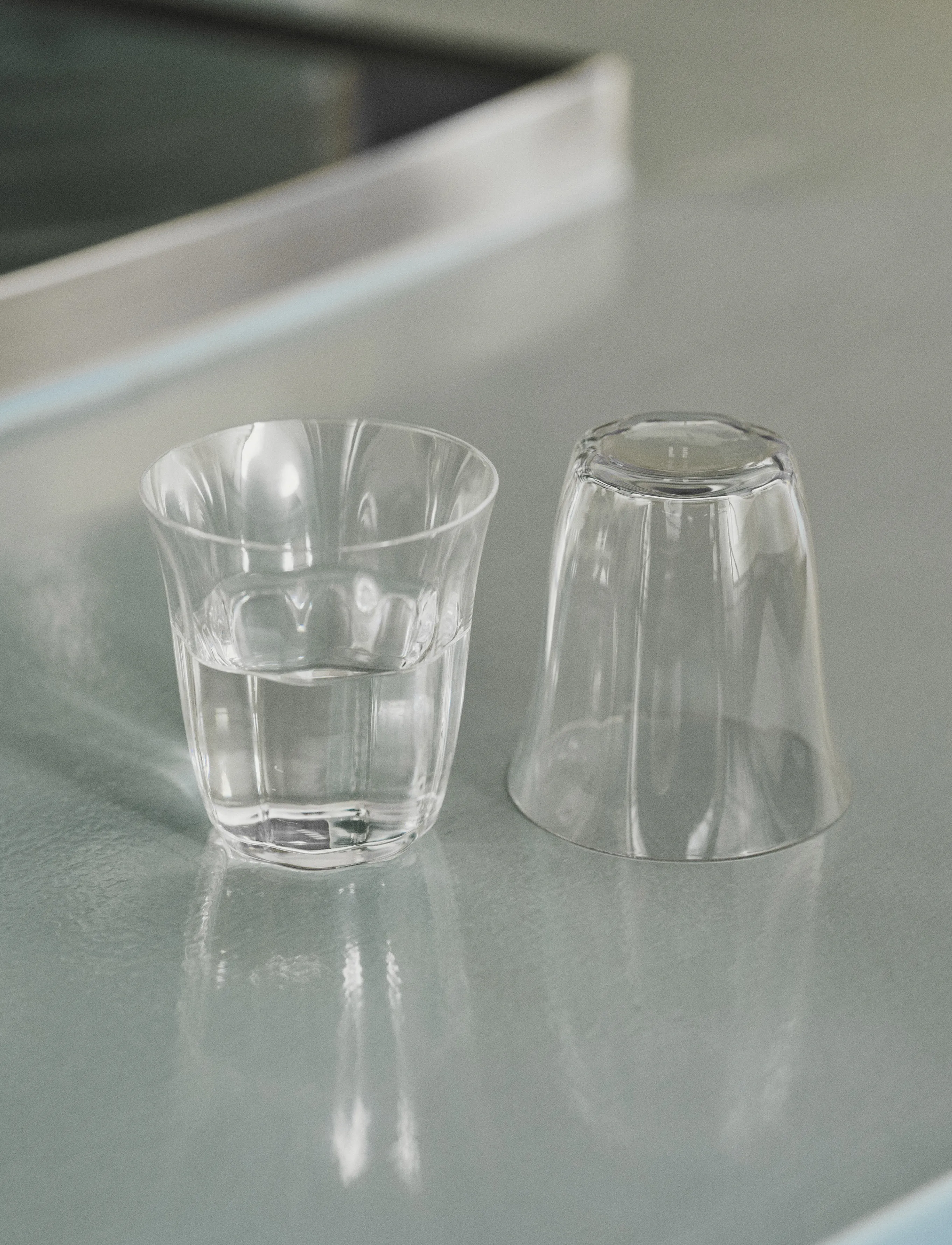 Serax Water Glass Silhouette Collection Set/4, SET, Nude, Glas > Drikkeglas, Unisex