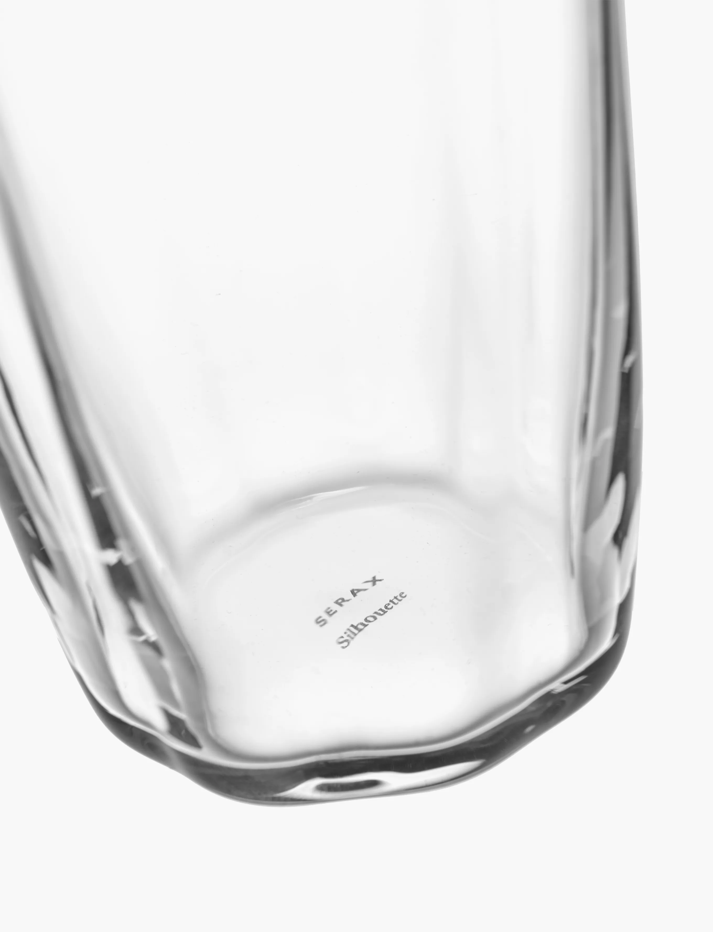 Serax - WATER GLASS SILHOUETTE collection set/4 - transparent - 4