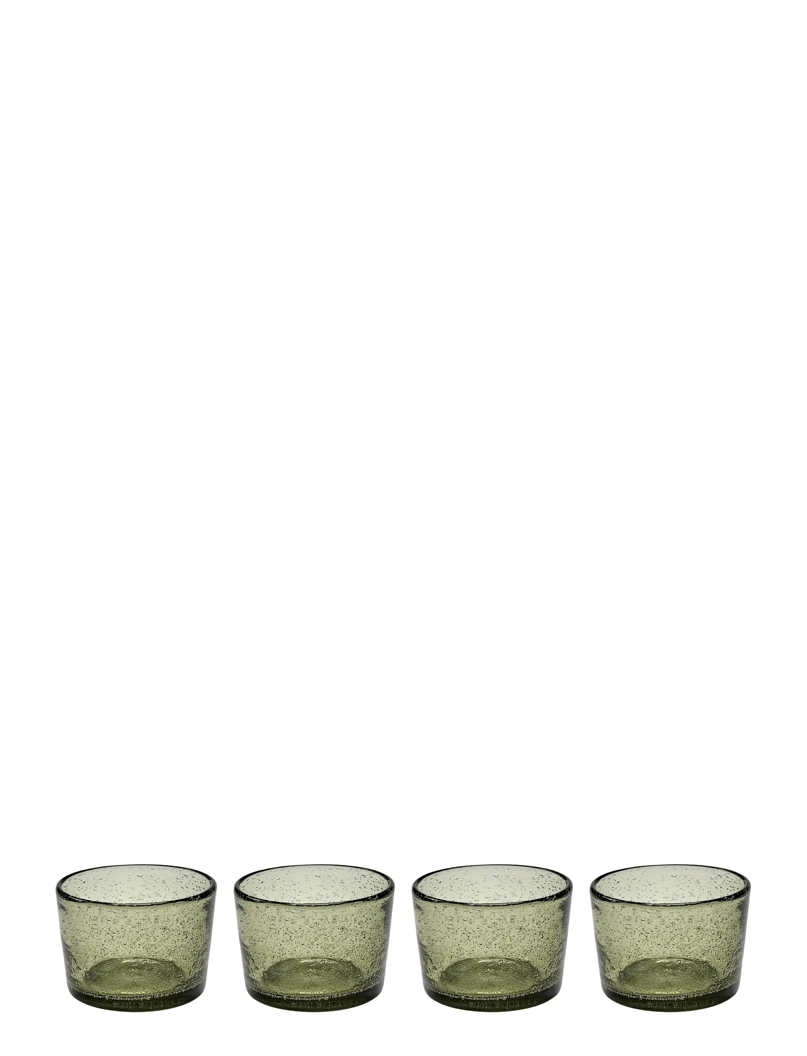 Serax Tumbler Green Verde Lanza Set/4, Drikkeglas, Grøn, Str: ONE SIZE