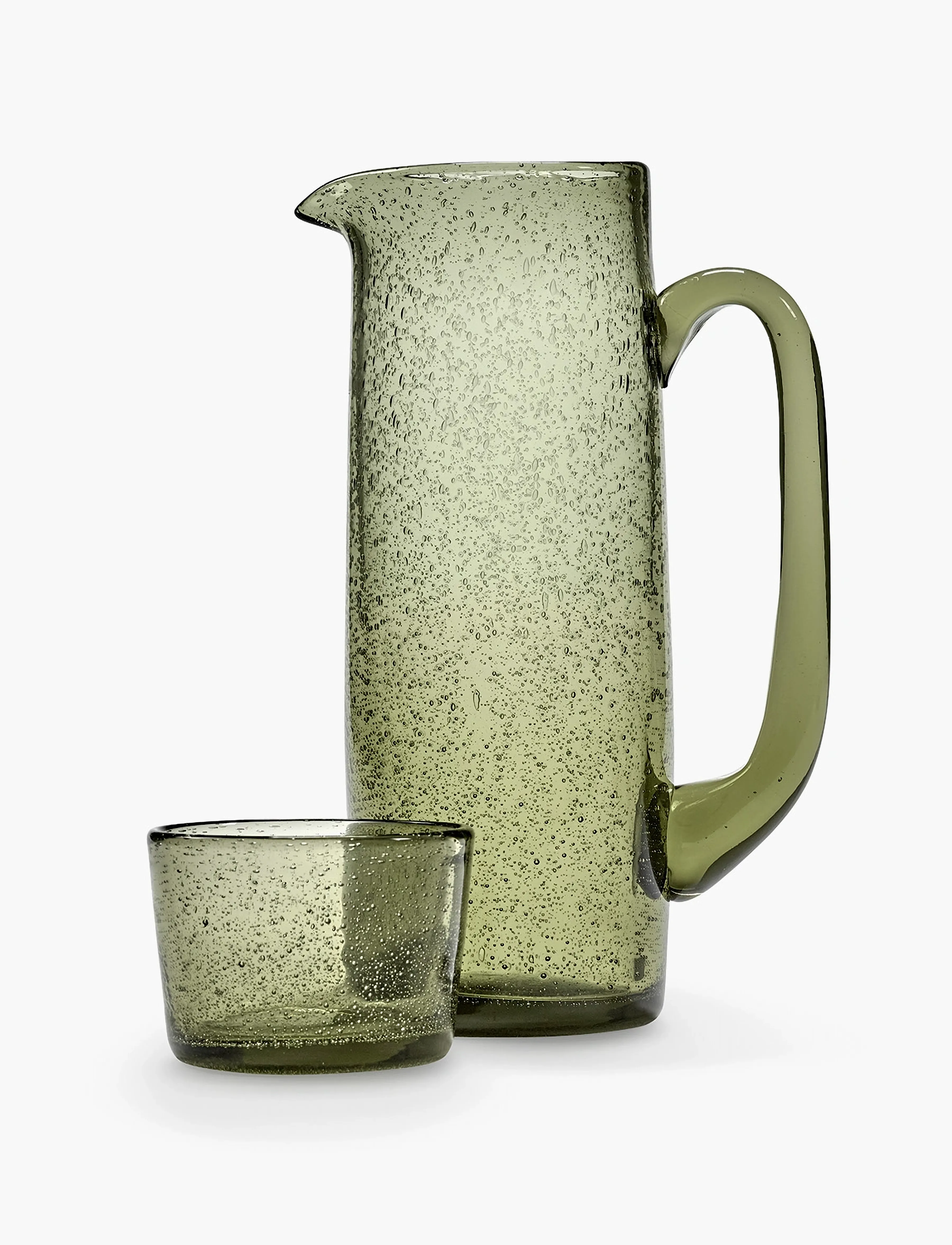 Serax Tumbler Green Verde Lanza Set/4, One Size, Glass, Grün - Drinking Homeware