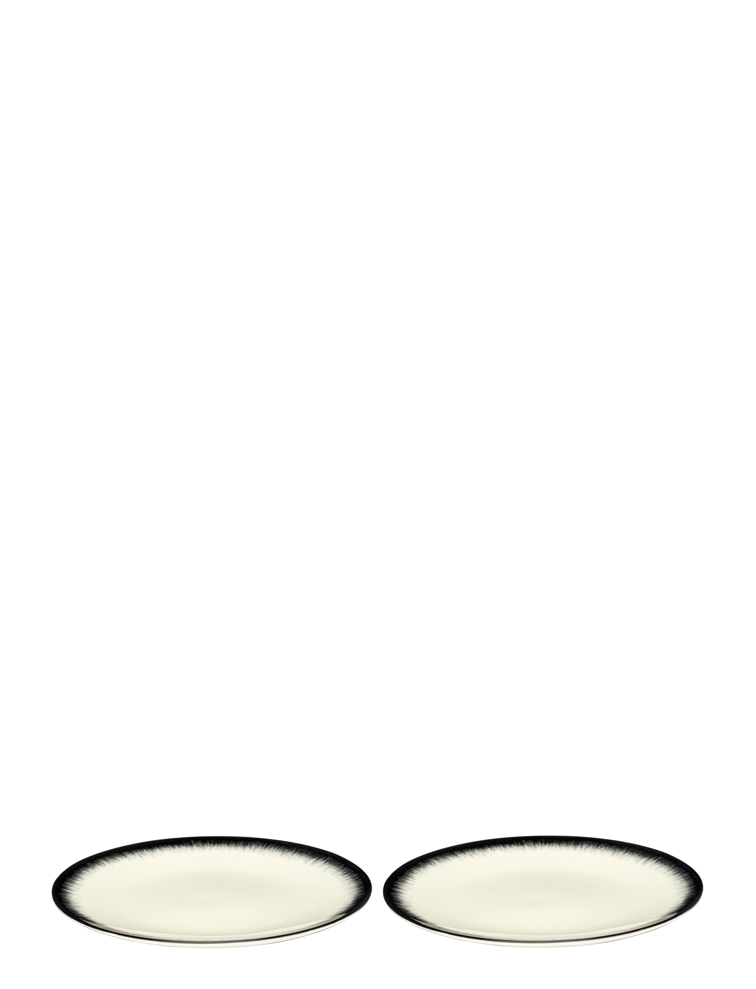 Serax Plate Dé Set/2, Ø 14 cm, Plates, Weiß - Small Homeware