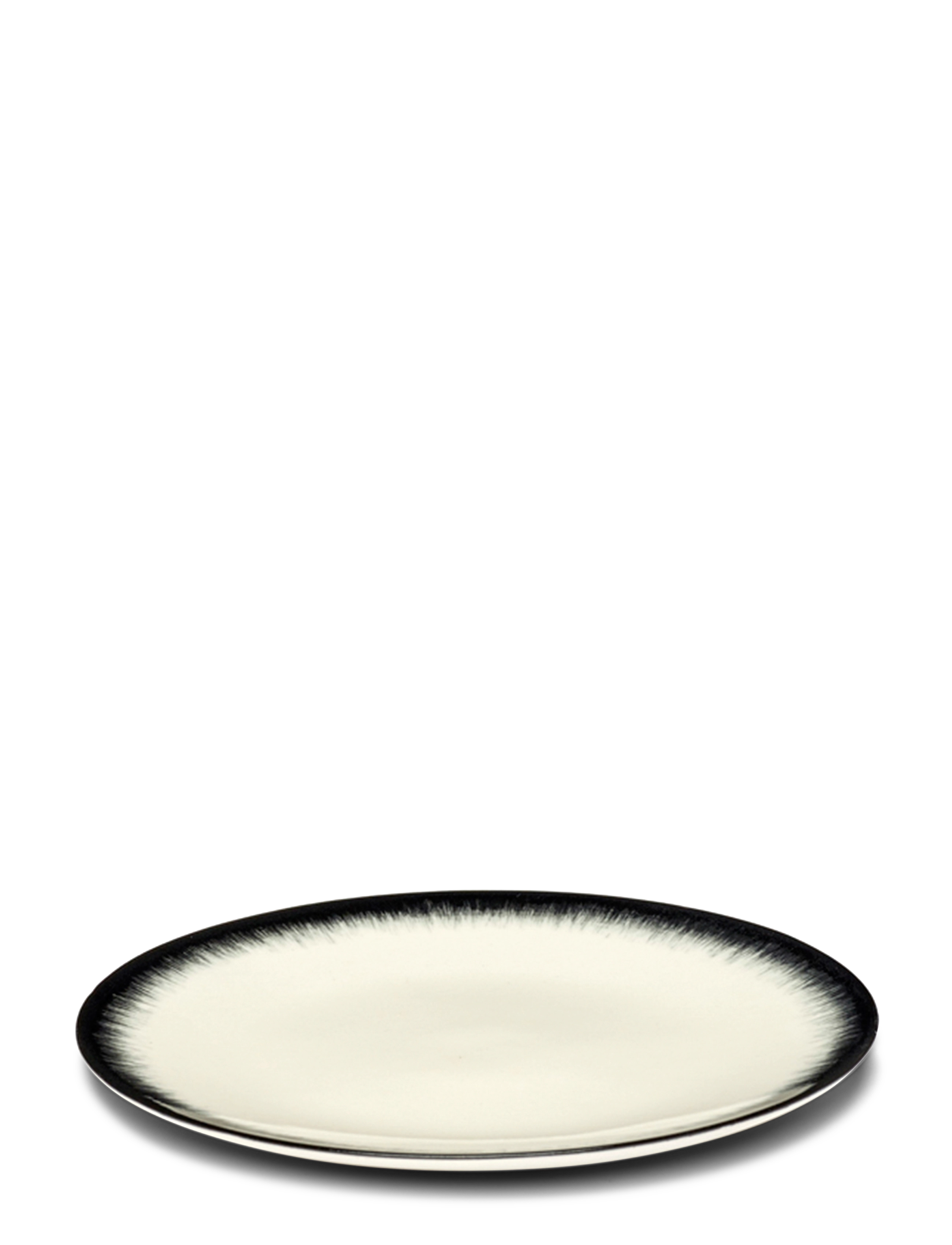 Serax - PLATE DÉ SET/2 - small plates - off-white/black - 1