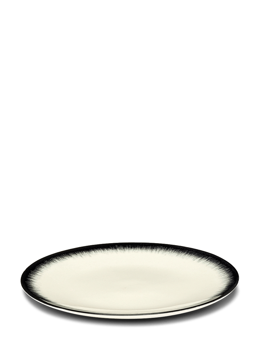 Serax - PLATE DÉ SET/2 - frühstücksteller - off-white/black - 1