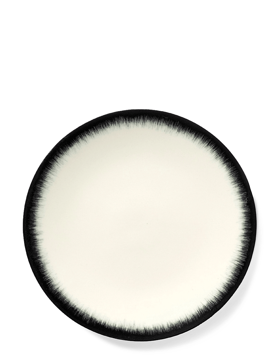 Serax - PLATE DÉ SET/2 - frühstücksteller - off-white/black - 2