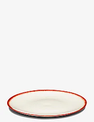Serax - PLATE DÉ - assietter - off-white/red - 1
