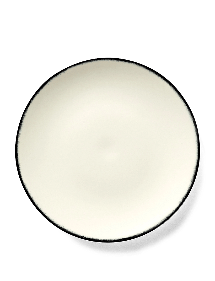 Serax - PLATE DÉ SET/2 - geschirrsets & geschirrservice - off-white/black - 2