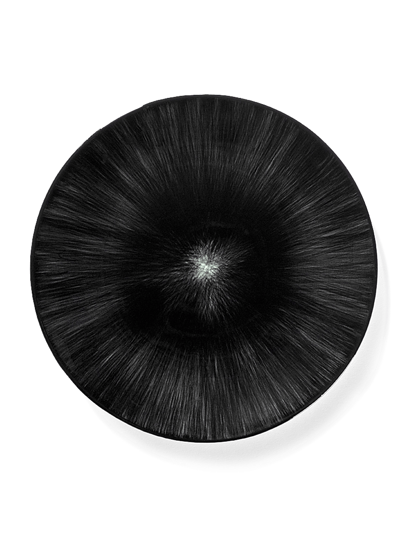 Serax - PLATE DÉ SET/2 - nach preis einkaufen - off-white/black - 0