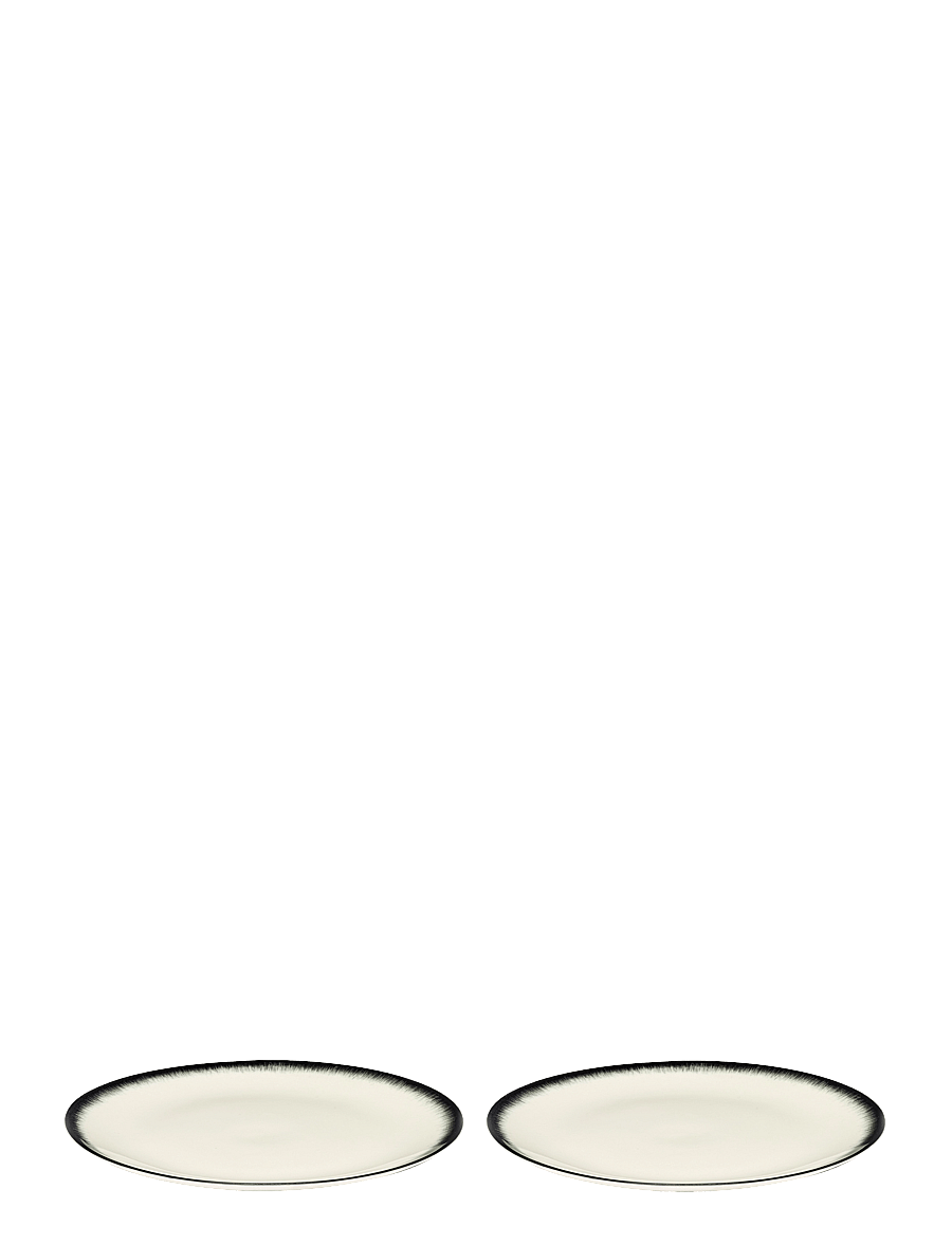 Serax - PLATE DÉ SET/2 - speiseteller - off-white/black - 0