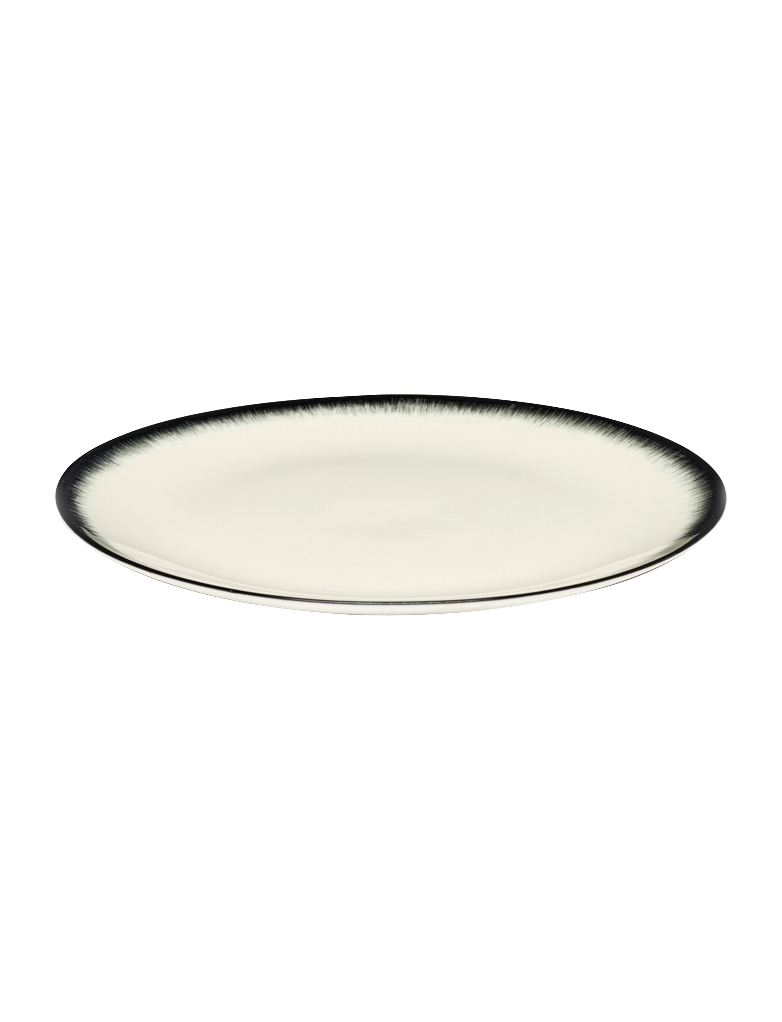 Serax - PLATE DÉ SET/2 - off-white/black - 1