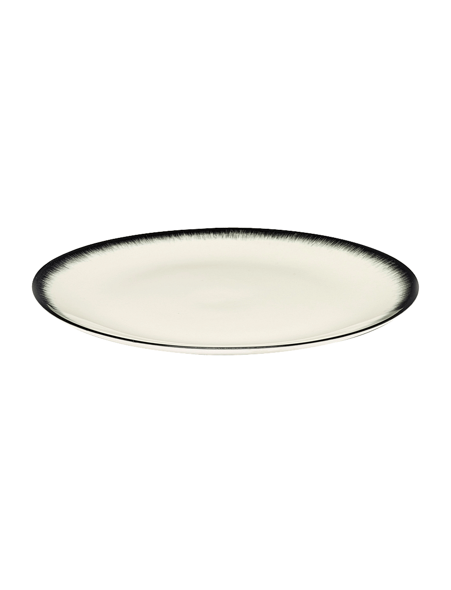 Serax - PLATE DÉ SET/2 - speiseteller - off-white/black - 1