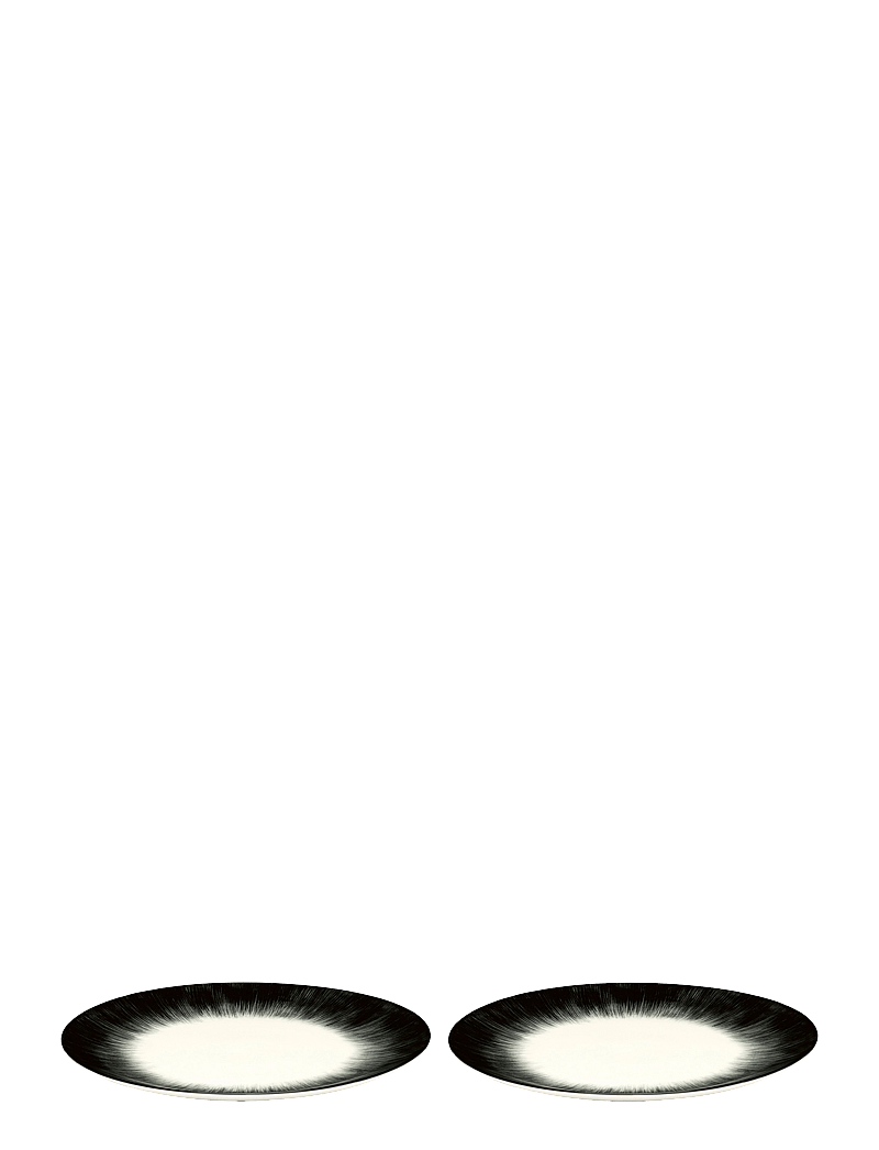 Serax - PLATE DÉ SET/2 - nach preis einkaufen - off-white/black - 0