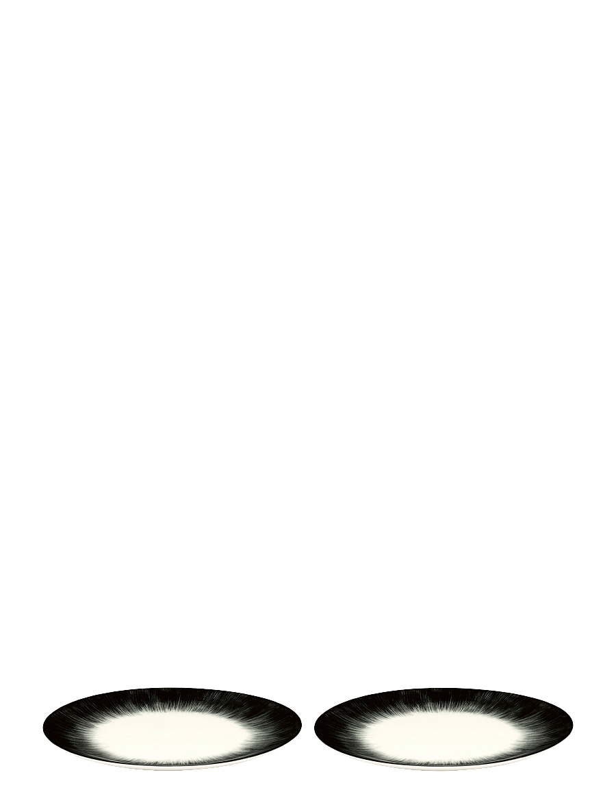 Serax - PLATE DÉ SET/2 - speiseteller - off-white/black - 0