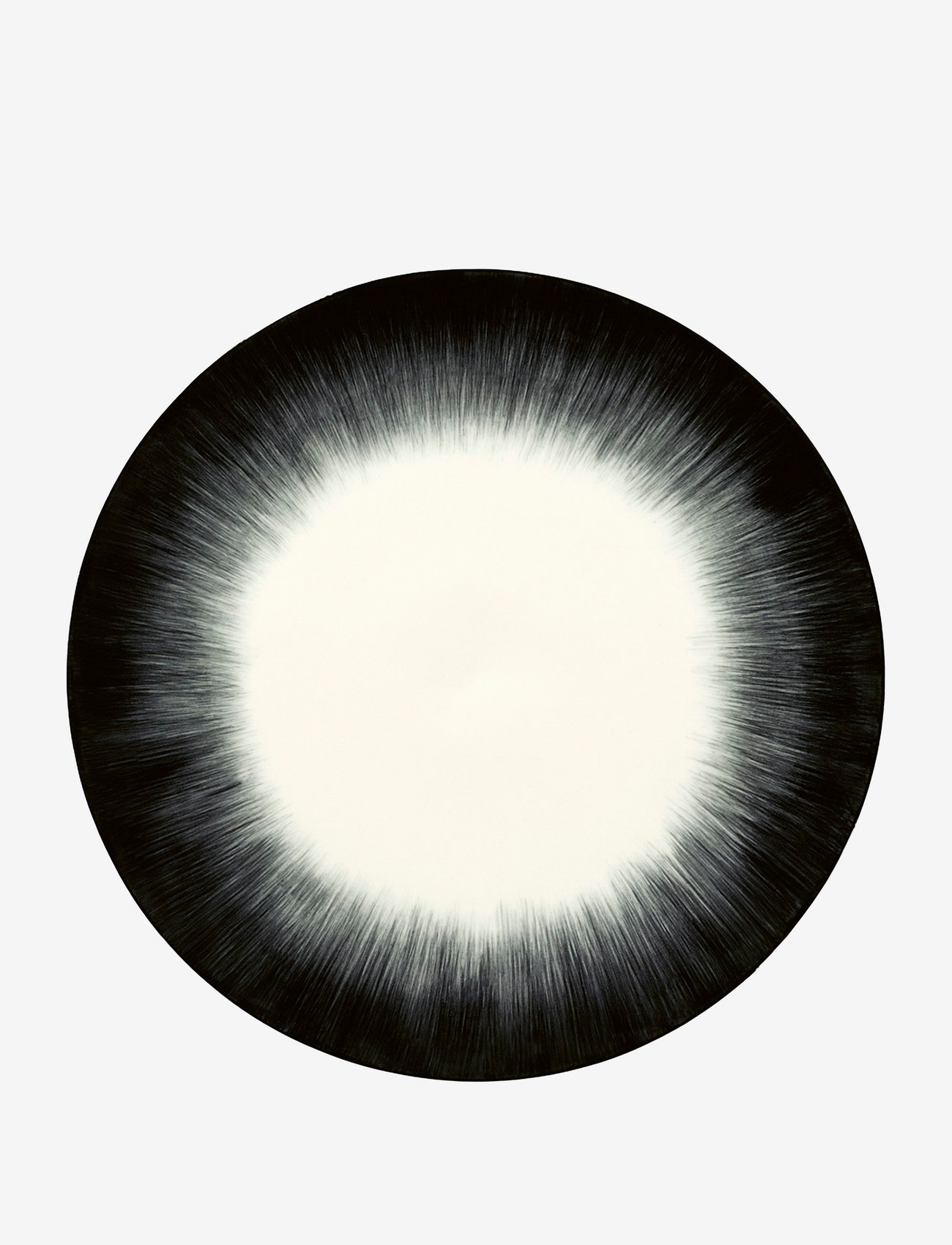 Serax - PLATE DÉ SET/2 - nach preis einkaufen - off-white/black - 2