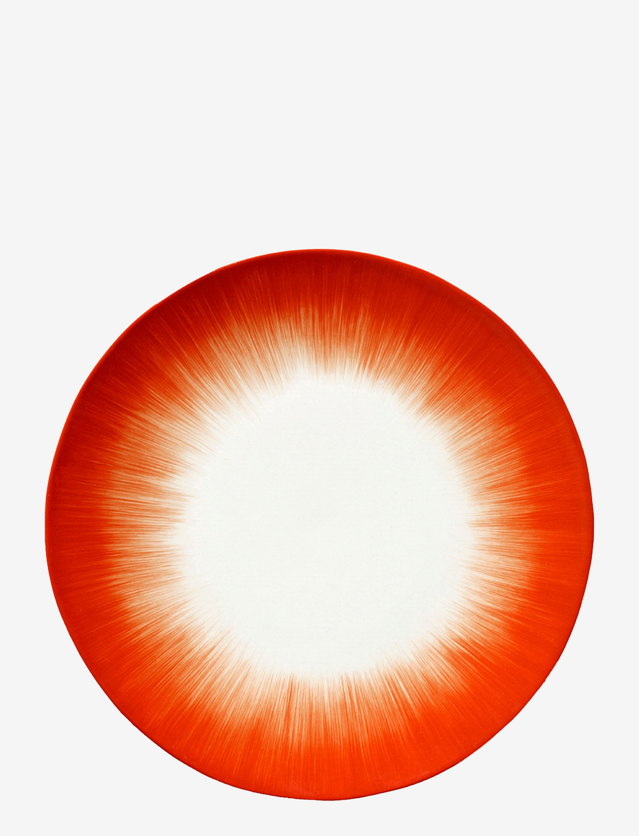 Serax - PLATE DÉ SET/2 - nach preis einkaufen - off-white/red - 2