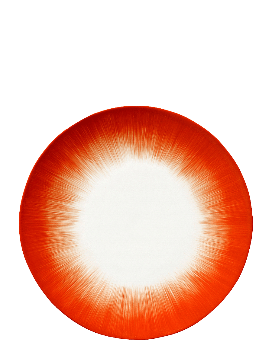 Serax - PLATE DÉ SET/2 - praetaldrikud - off-white/red - 2