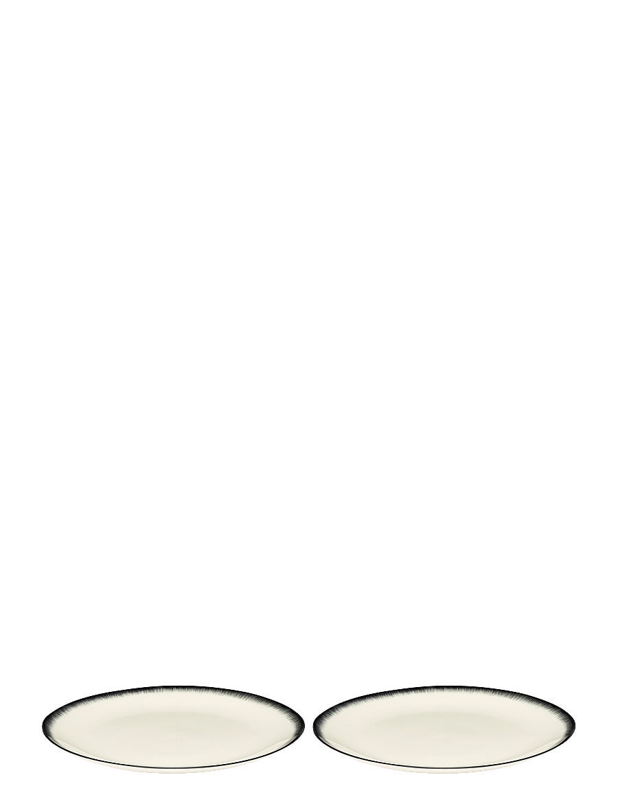Serax - PLATE DÉ SET/2 - speiseteller - off-white/black - 0