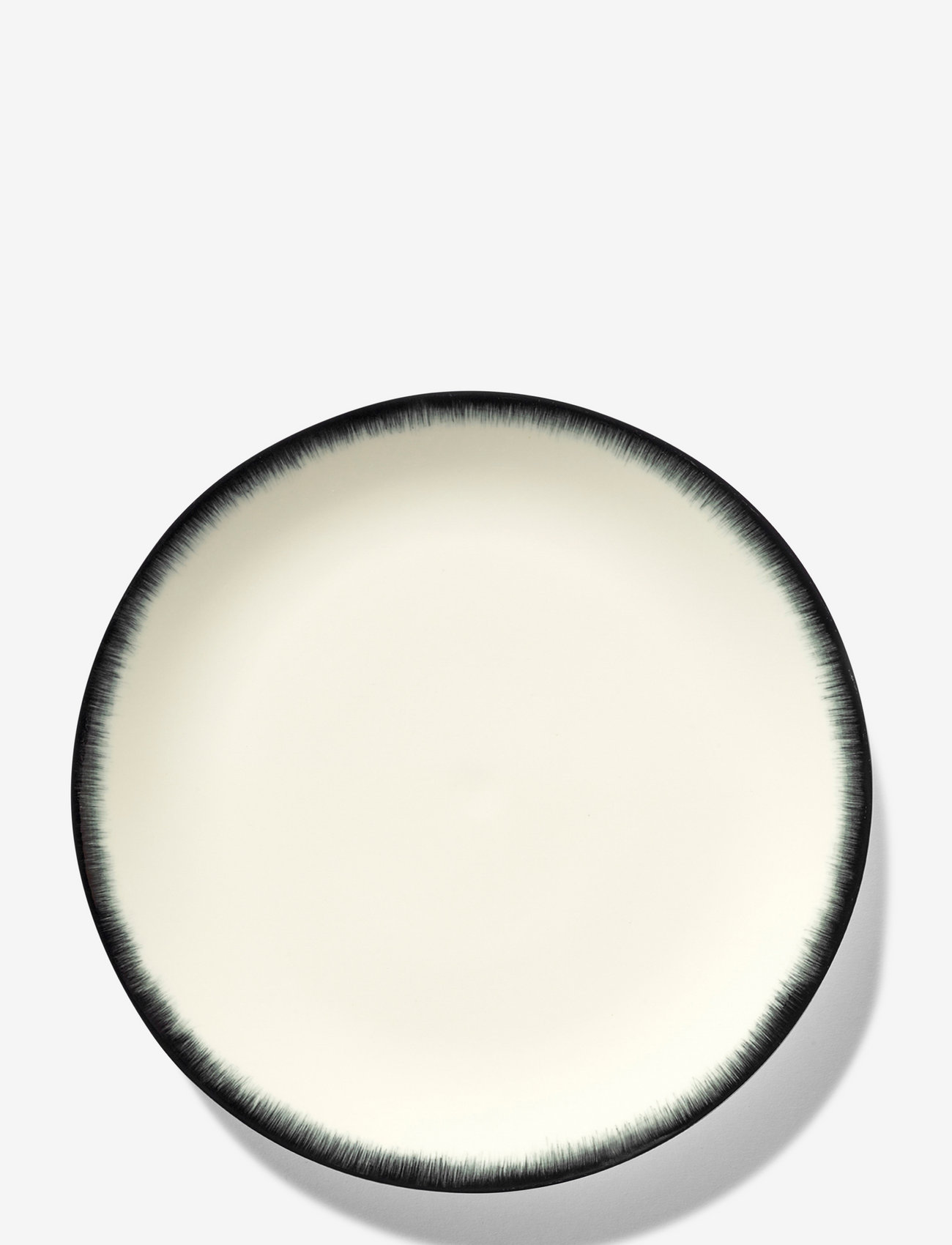 Serax - PLATE DÉ SET/2 - speiseteller - off-white/black - 2