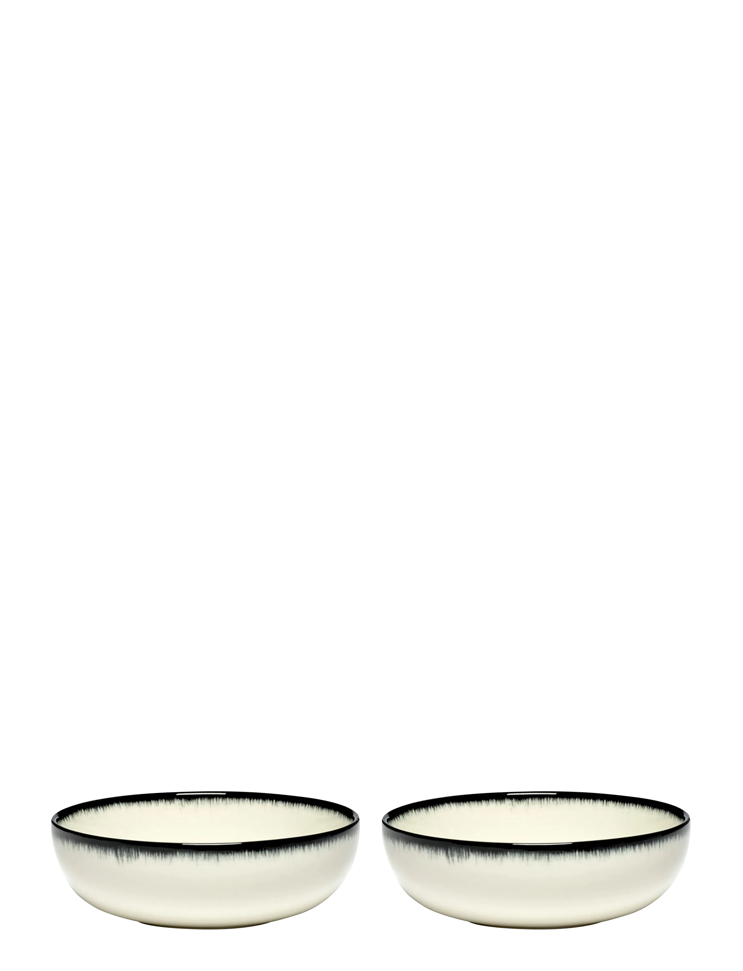 Serax High Plate Dé Set/2, Ø 12.9 cm, Plates, Mehrfarbig/gemustert - Deep Homeware