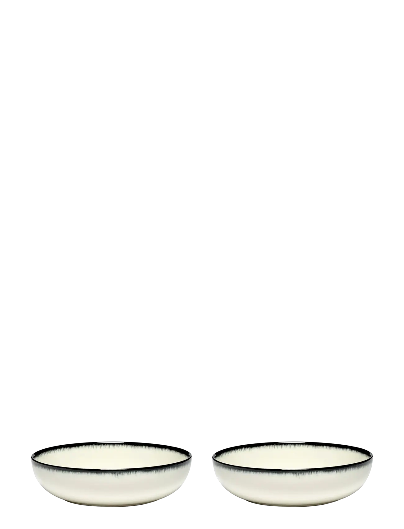 Serax High Plate Dé Set/2, Ø 15.5 cm, Plates, Mehrfarbig/gemustert - Deep Homeware