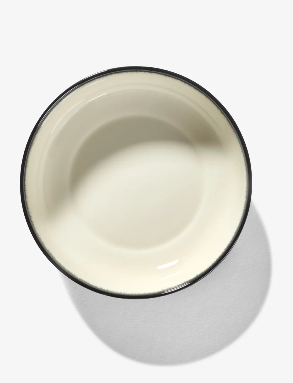 Serax - HIGH PLATE DÉ SET/2 - nach preis einkaufen - off-white/black - 1