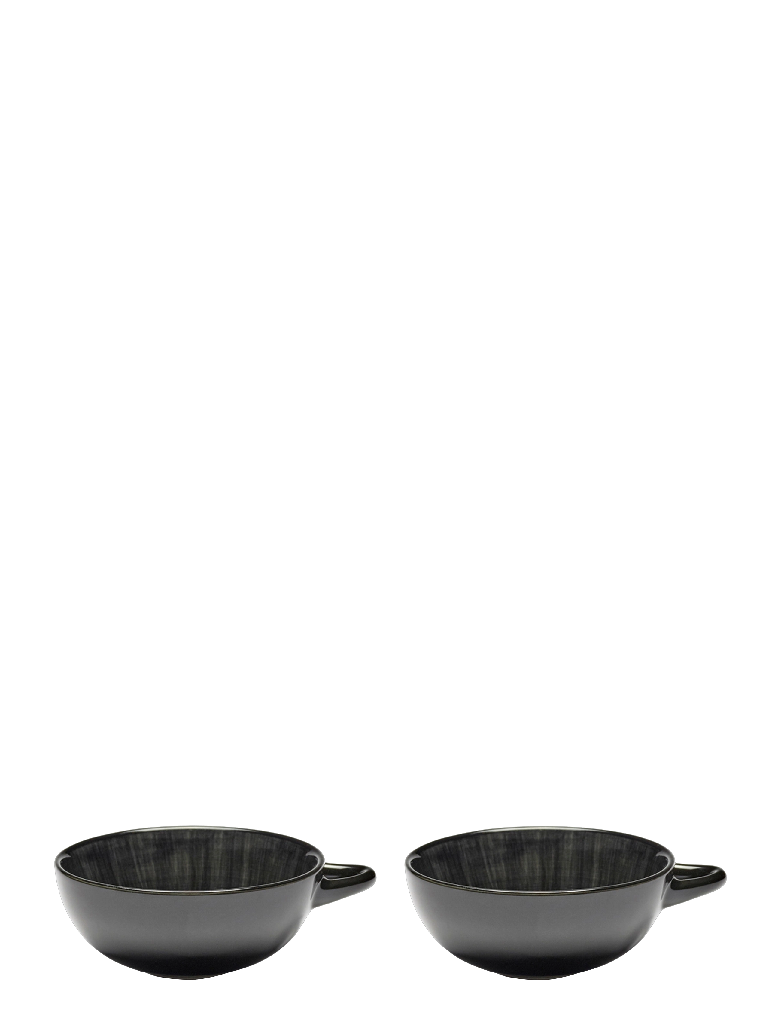 Serax Espresso Cup Dé Set/2, 0.8 CL, Black, Kopper Og Krus > Espressokopper, Unisex