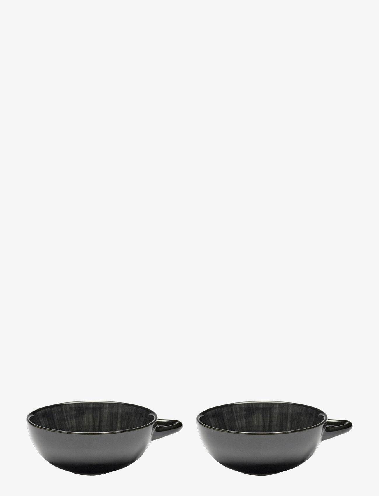 Serax - ESPRESSO CUP DÉ SET/2 - espressotassen - off-white/black - 0