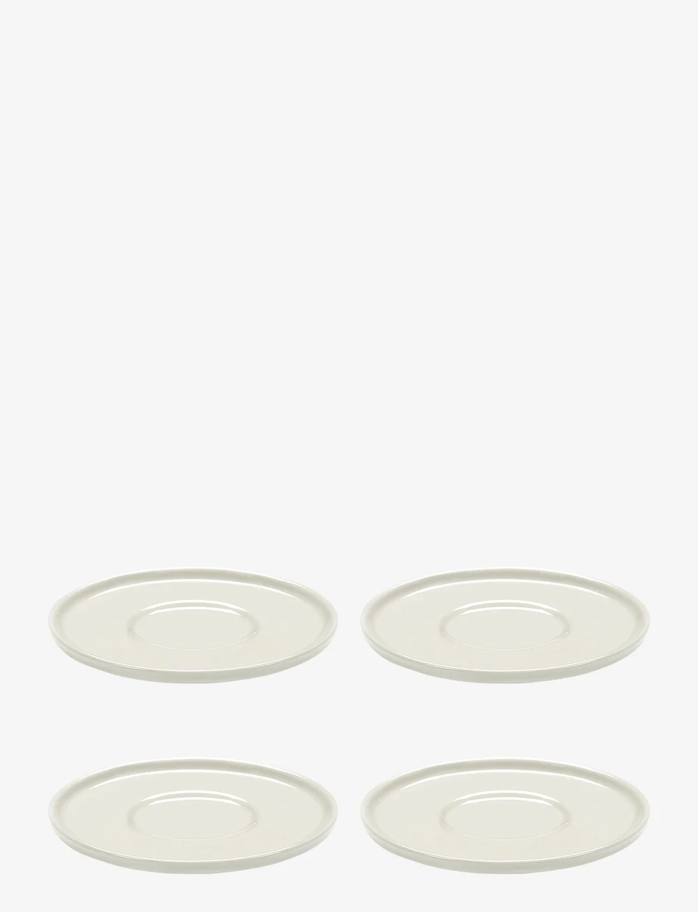 Serax - SAUCER FOR ESPRESSO CUP CENA BY VINCENT VAN DUYSEN SET/4 - nach preis einkaufen - ivory - 0