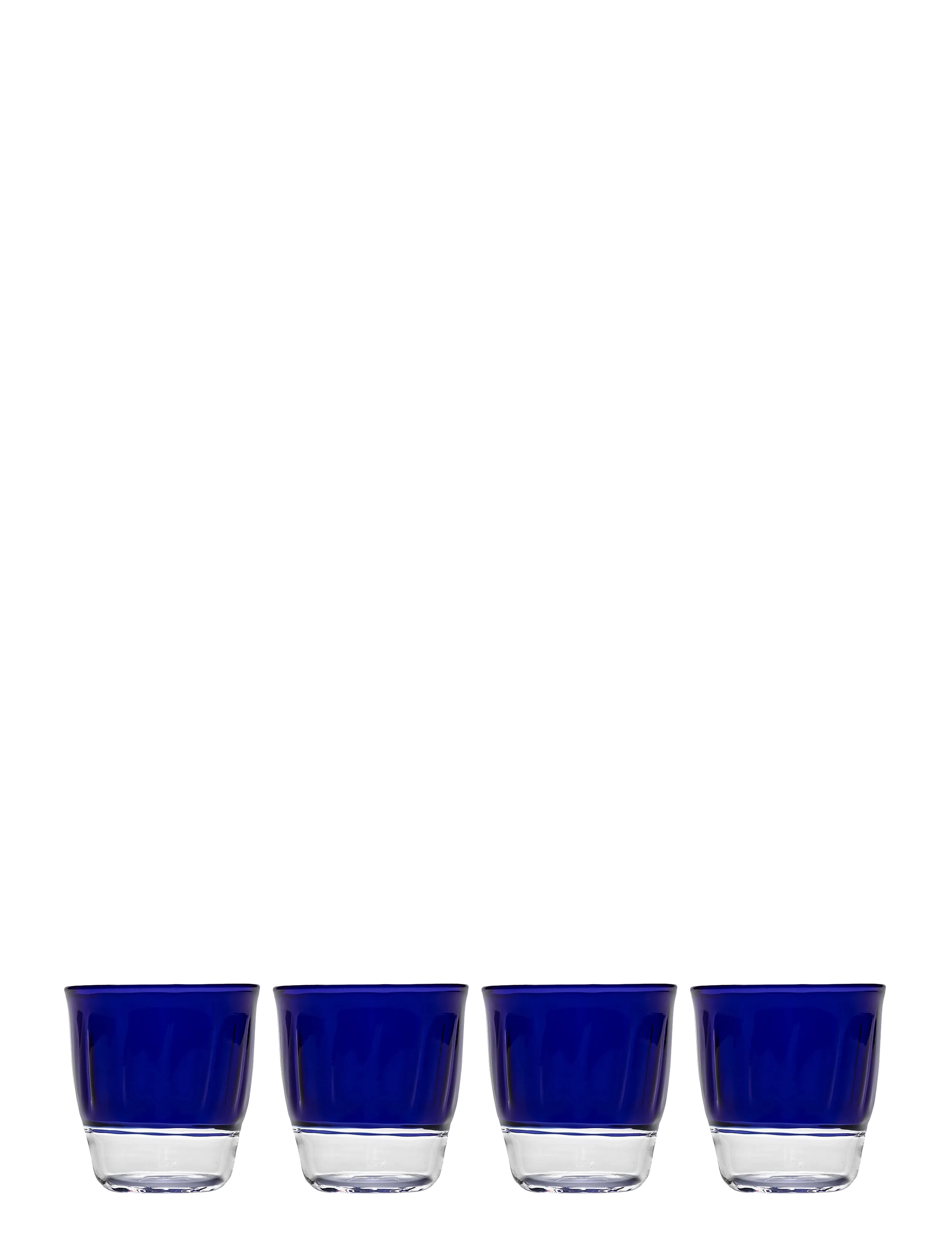 Serax Glass 01 Blue Yam Set/4, Drikkeglas, Blå, Str: ONE SIZE