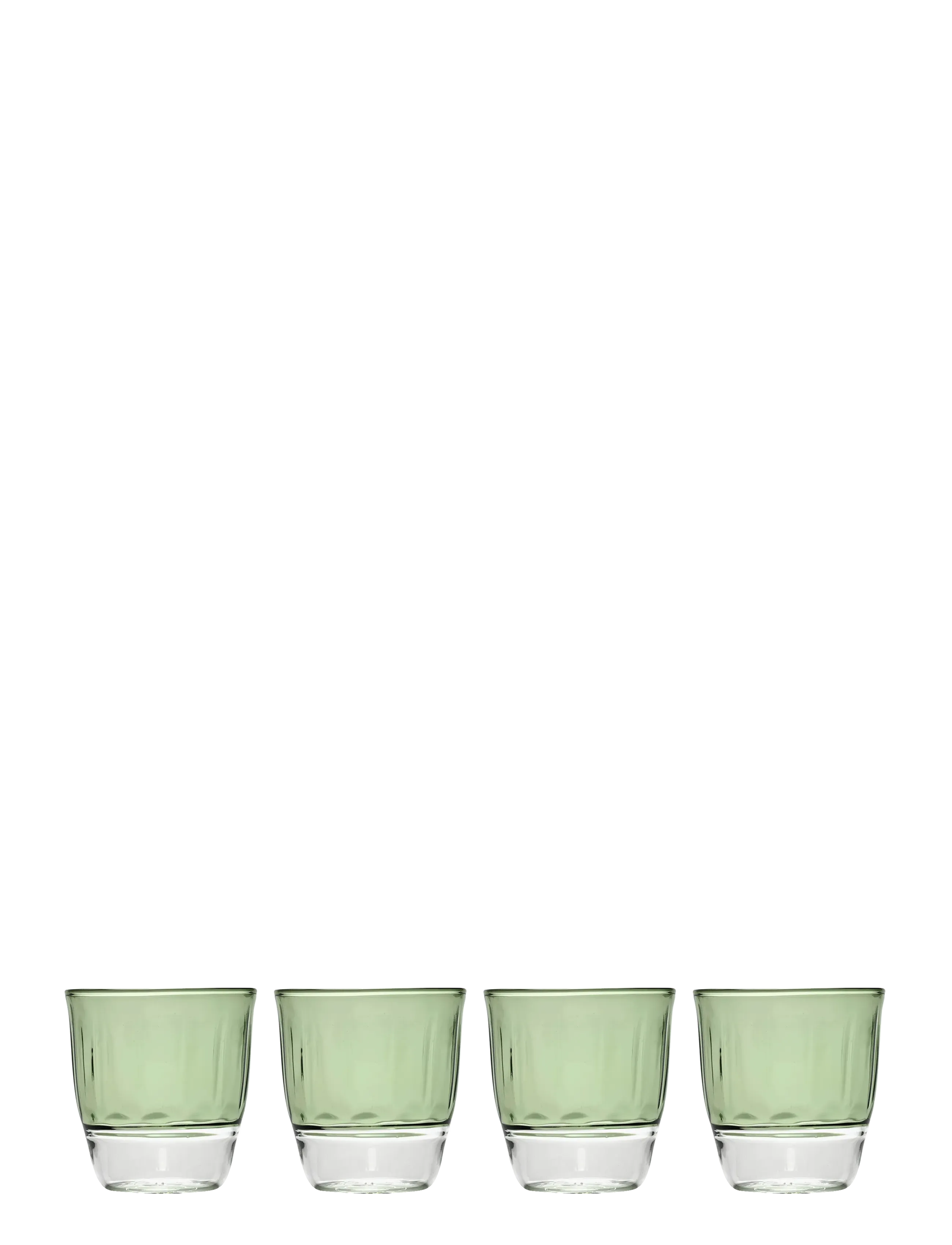 Serax Glass 01 Blue Yam Set/4, Drikkeglas, Grøn, Str: SET