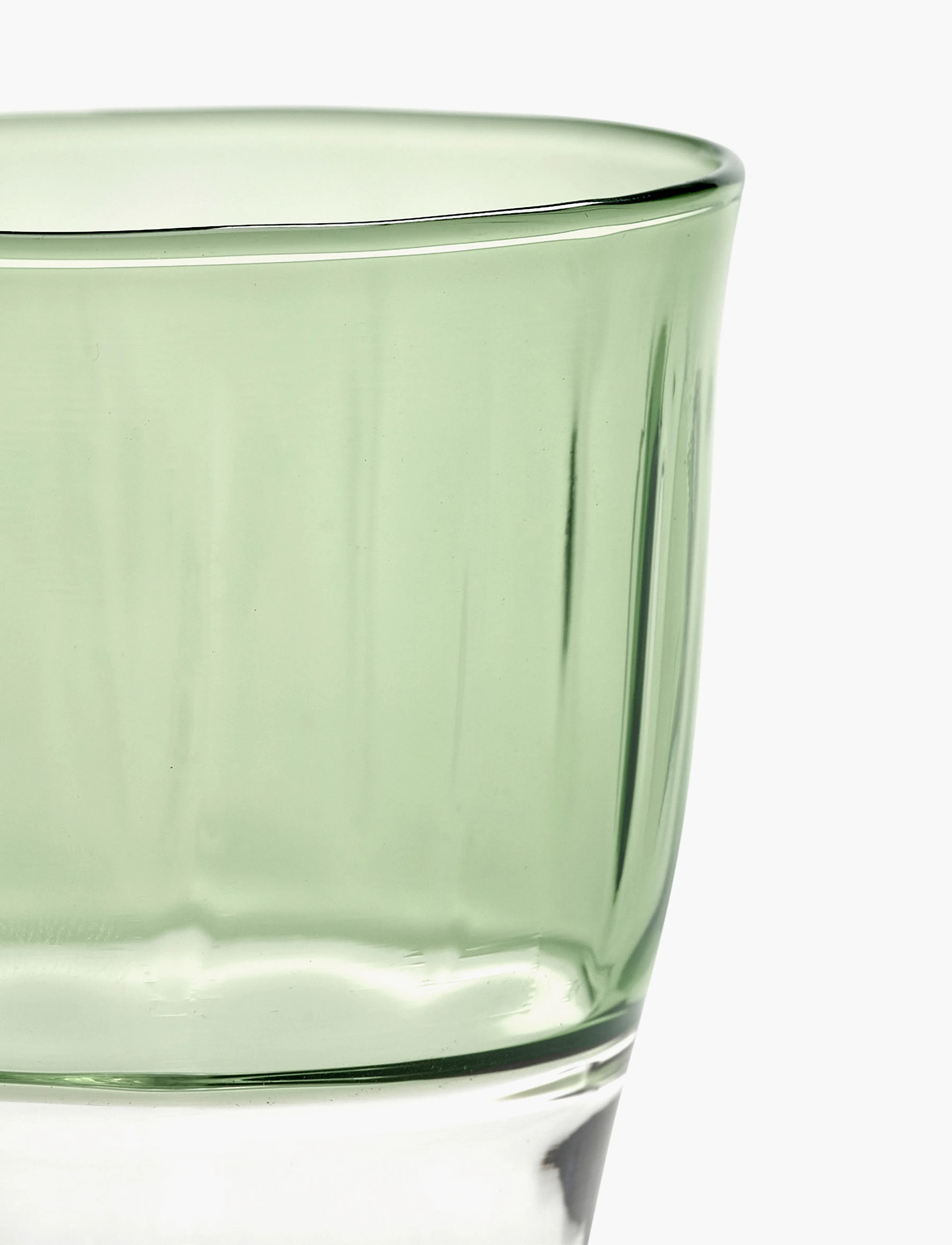 Serax - GLASS 01 GREEN YAM collection set/4 - trinkgläser - green - 4