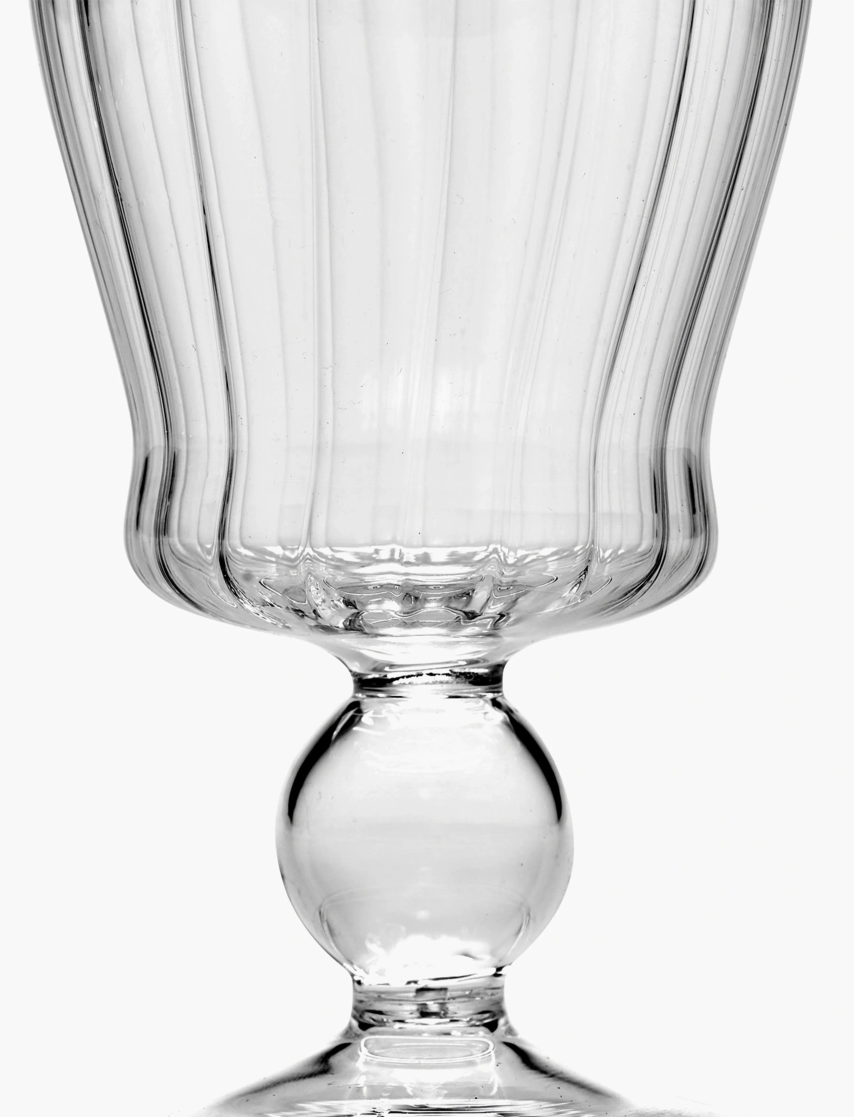 Serax - WINE GLASS 08 TRANSPARENT BUBBLE set/4 - valge veini pokaalid - transparent - 3