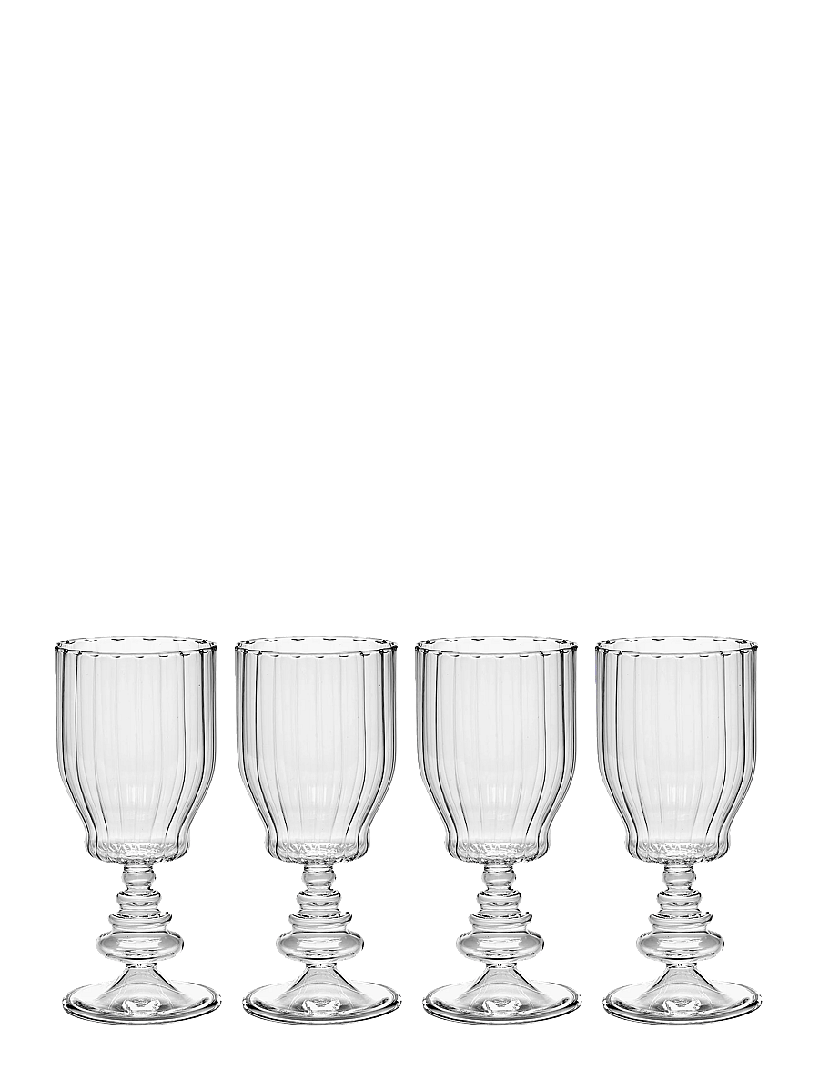Serax - WINE GLASS 09 TRANSPARENT BUBBLE collection set/4 - rotweingläser - transparent - 1