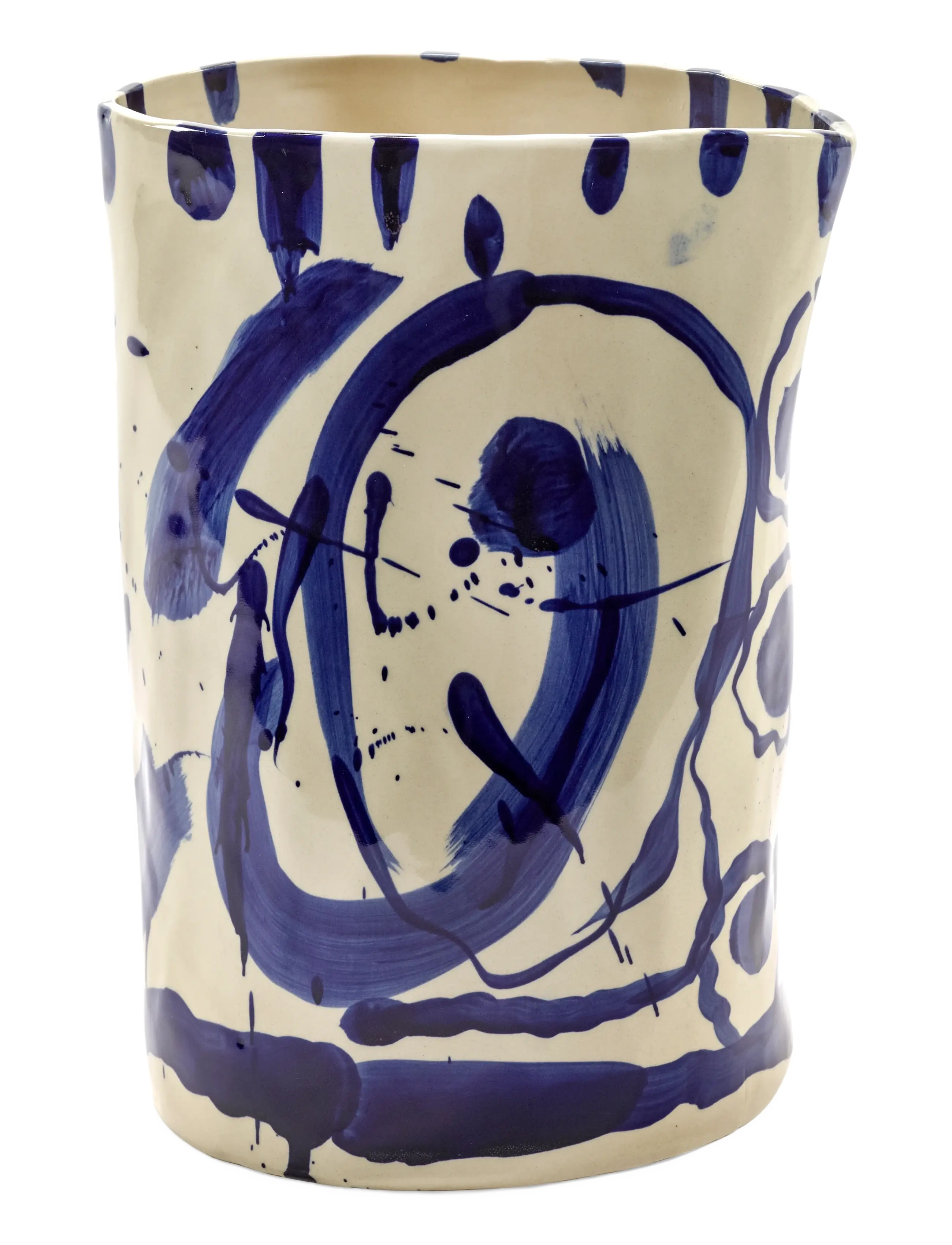 Serax Vase L Blue Sophia, Tulipanvase, Blå, Str: ONE SIZE