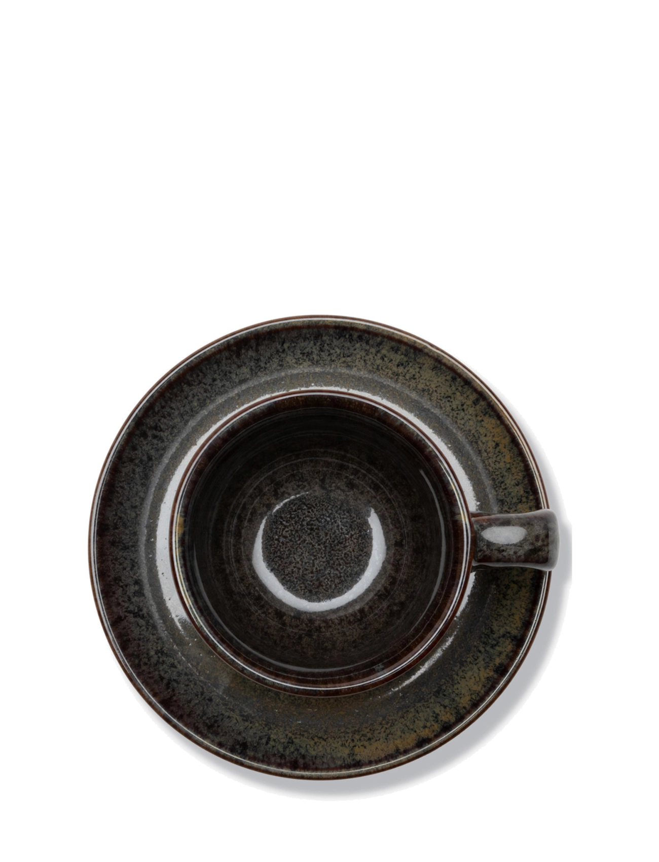 Serax - CAPPUCCINO CUP + SAUCER INDI GREY set/4 - grey - 2