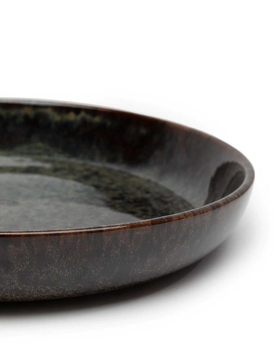 Serax - DEEP PLATE XL IND GREY SURFACE set/4 - grey - 2