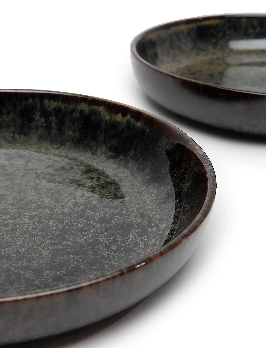 Serax - DEEP PLATE XL IND GREY SURFACE set/4 - grey - 3