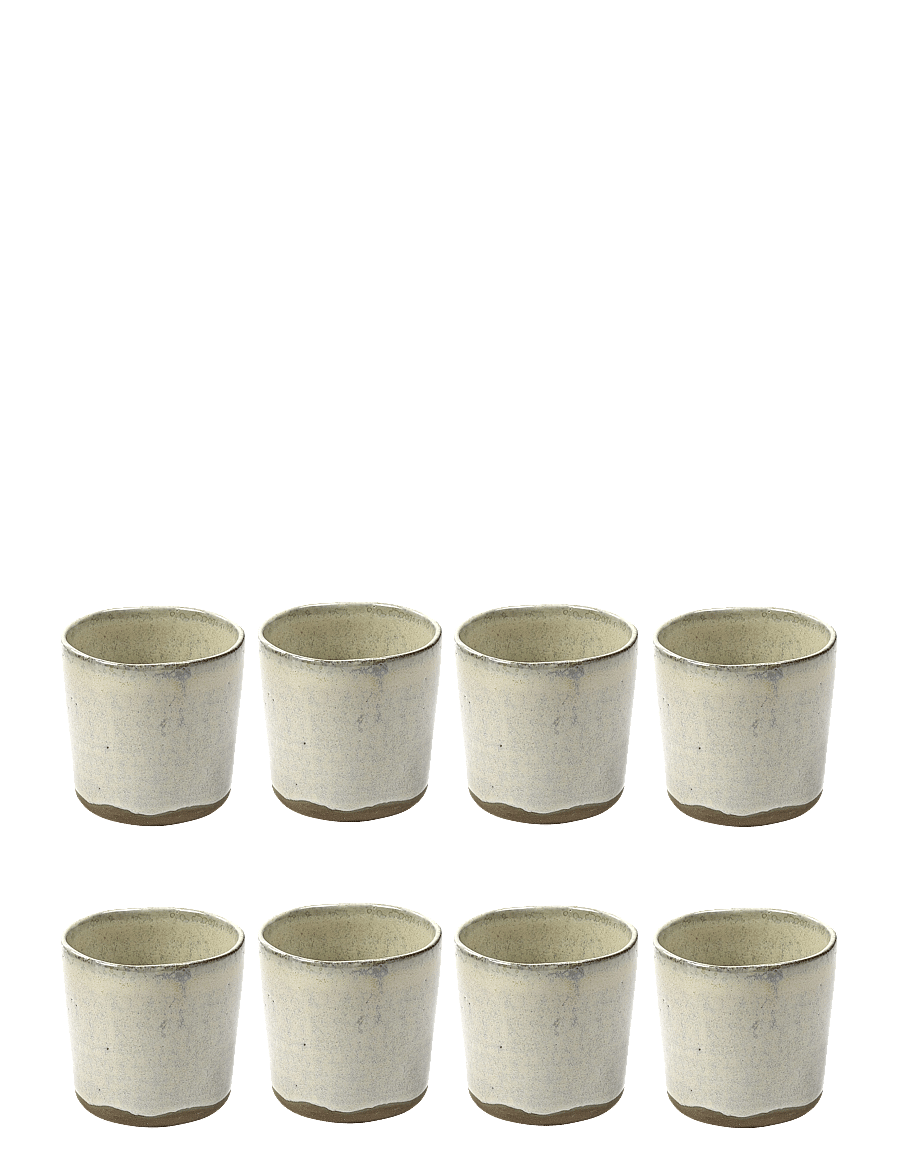 Serax - CUP MERCI N°9 SET/8 - espressotassen - white - 0