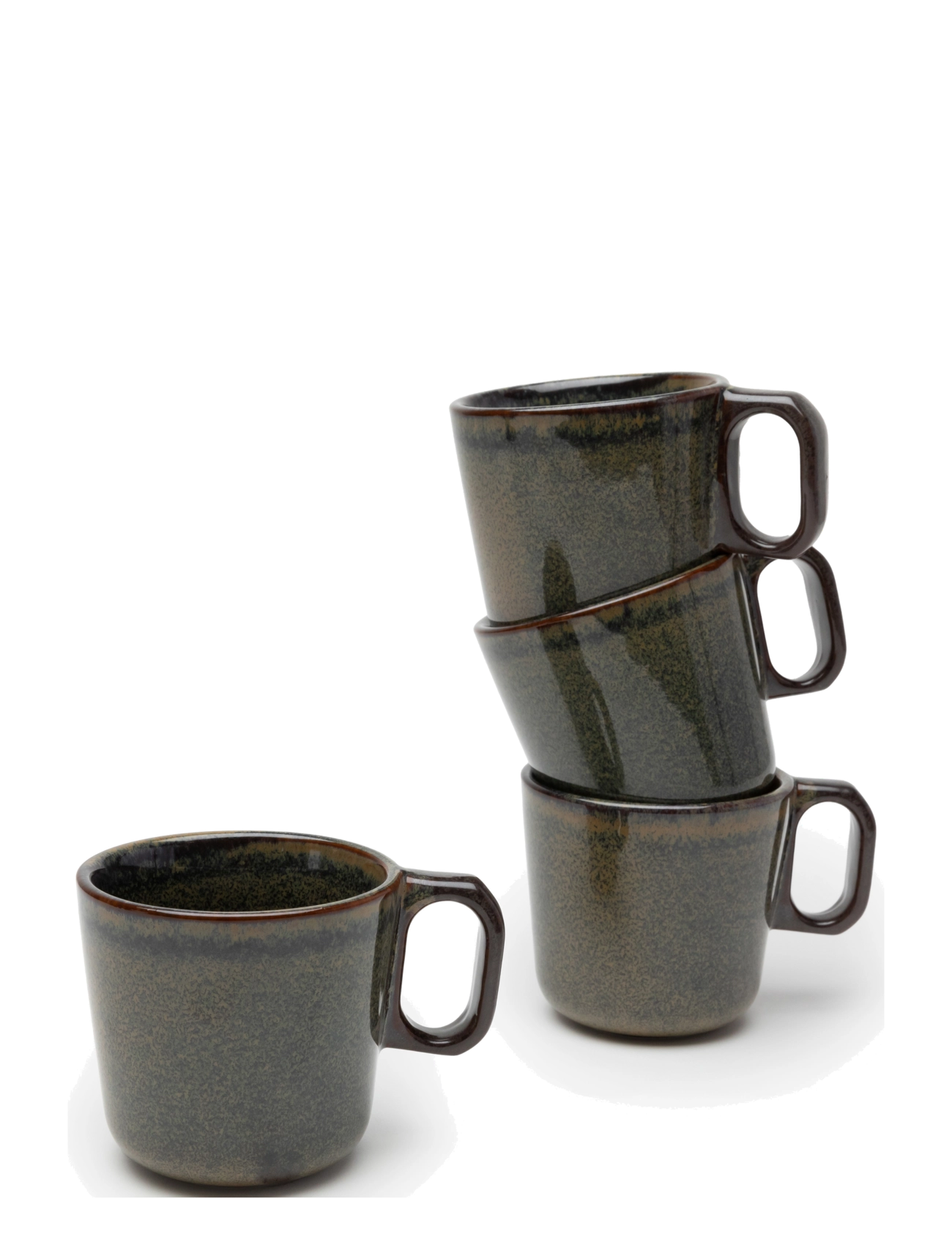 Serax - MUG INDI GREY SURFACE set/4 - grey - 3