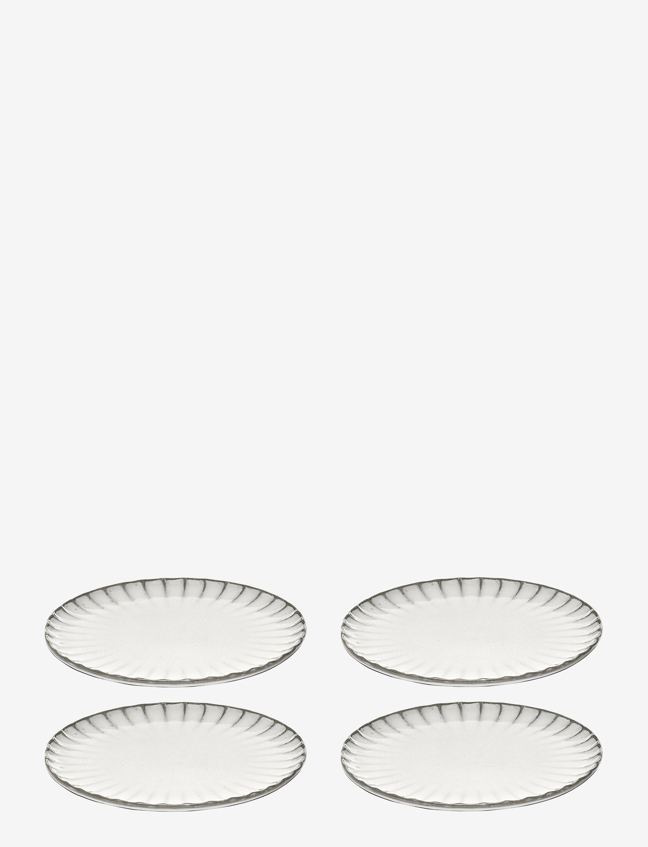 Serax - PLATE S INKU BY SERGIO HERMAN SET/4 - nach preis einkaufen - white - 0