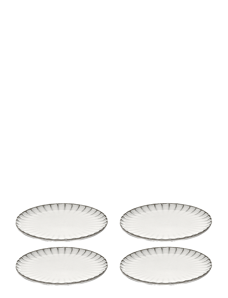 Serax - PLATE S INKU BY SERGIO HERMAN SET/4 - frühstücksteller - white - 0