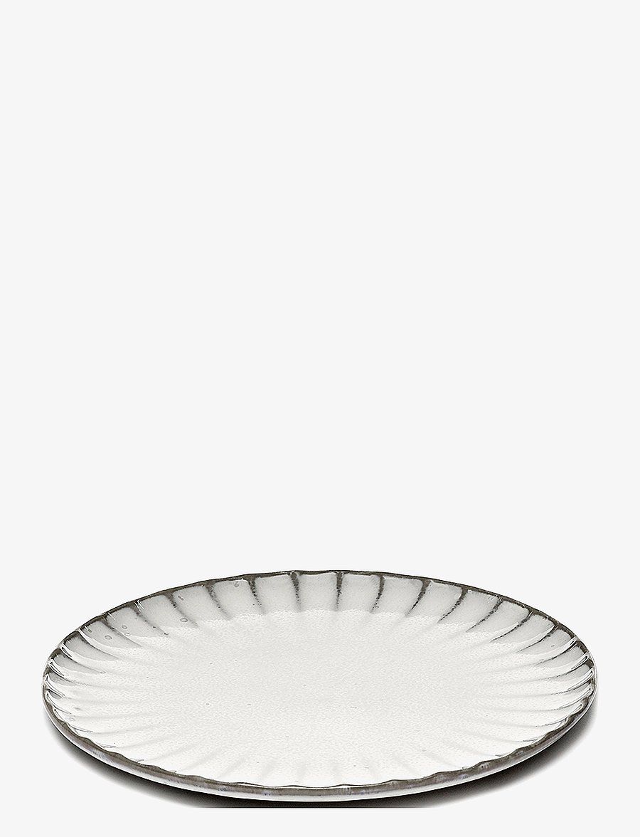 Serax - PLATE S INKU BY SERGIO HERMAN SET/4 - frühstücksteller - white - 2
