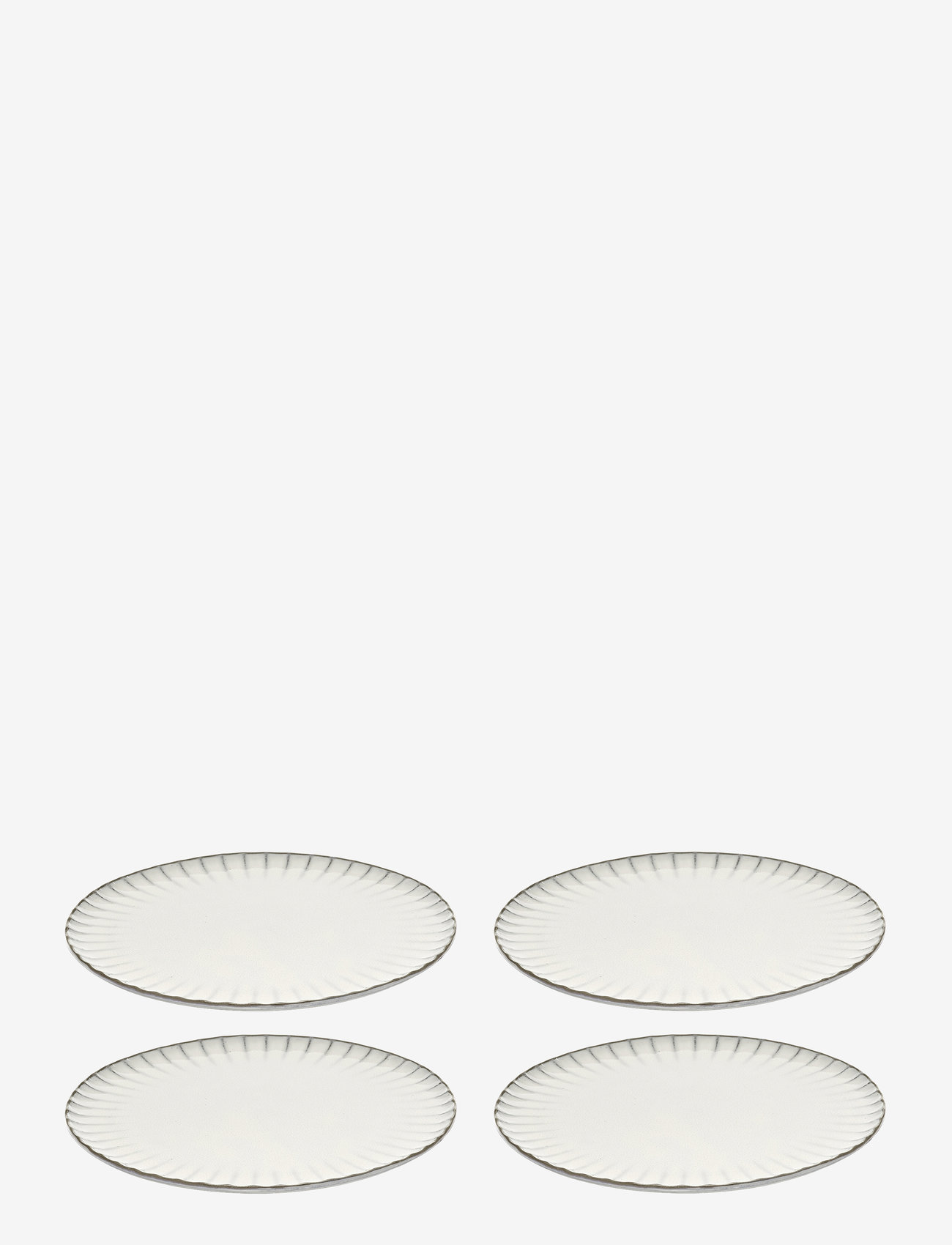 Serax - PLATE XL INKU BY SERGIO HERMAN SET/4 - køb efter pris - white - 0