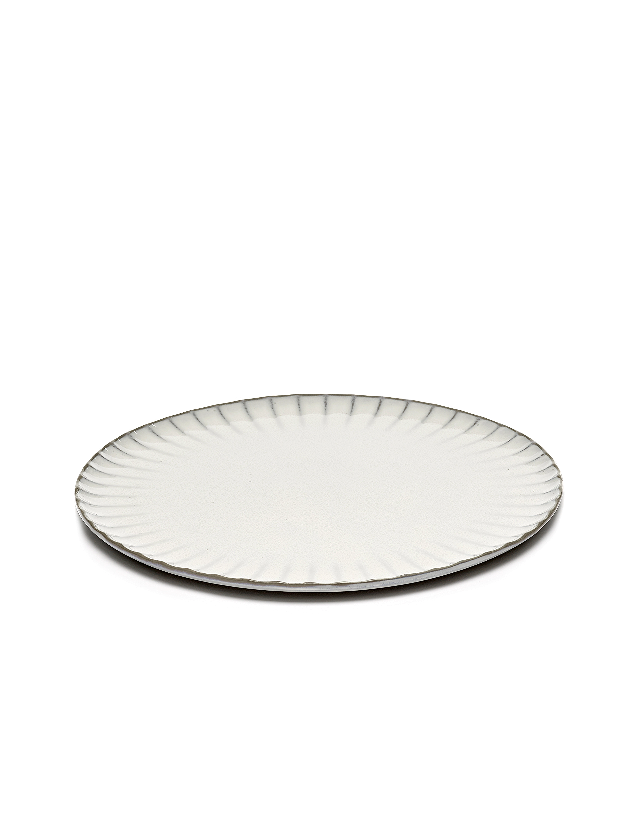 Serax - PLATE XL INKU BY SERGIO HERMAN SET/4 - middagstallerkener - white - 3