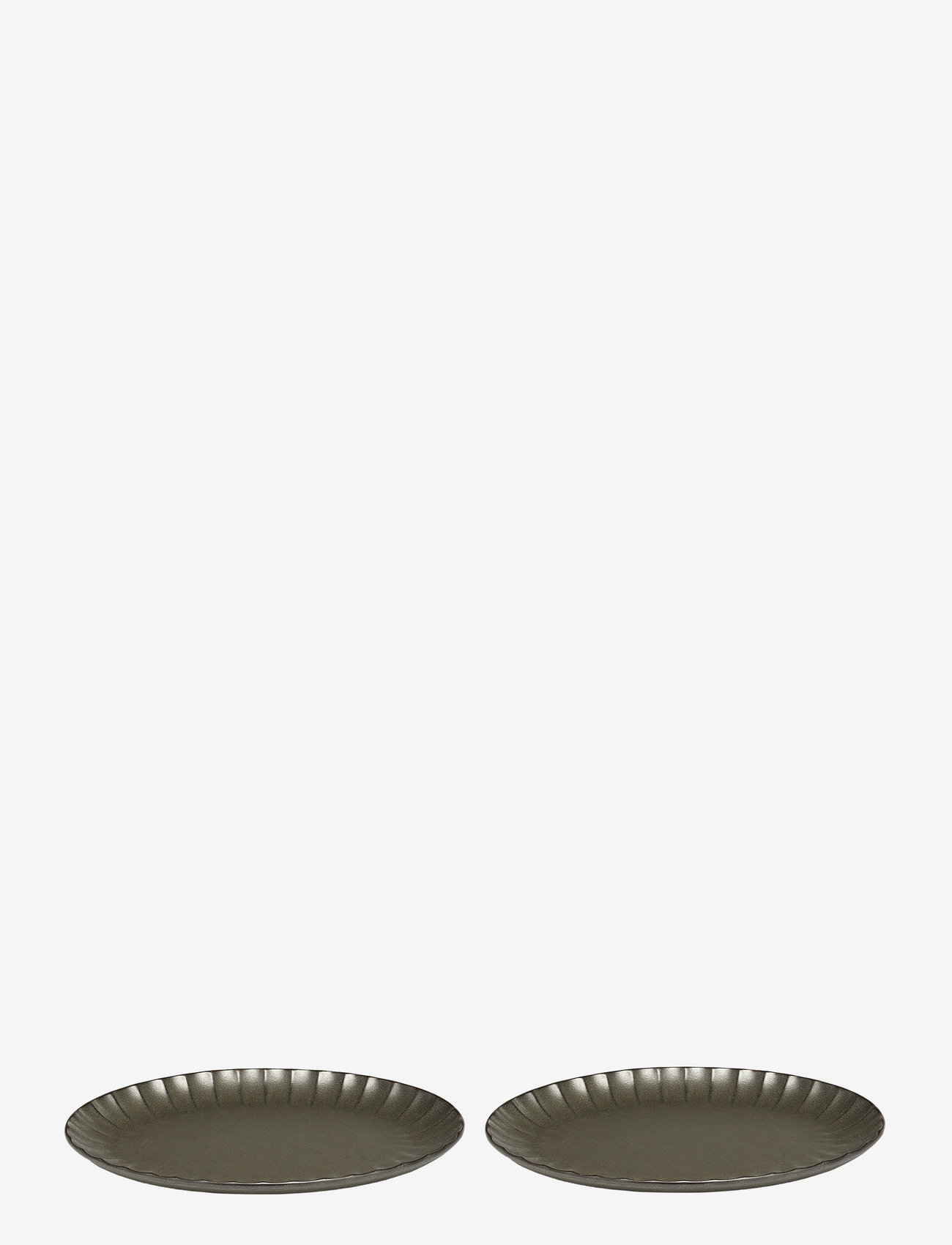 Serax - PLATE OVAL S GREEN INKU BY SERGIO HERMAN - praetaldrikud - green - 0