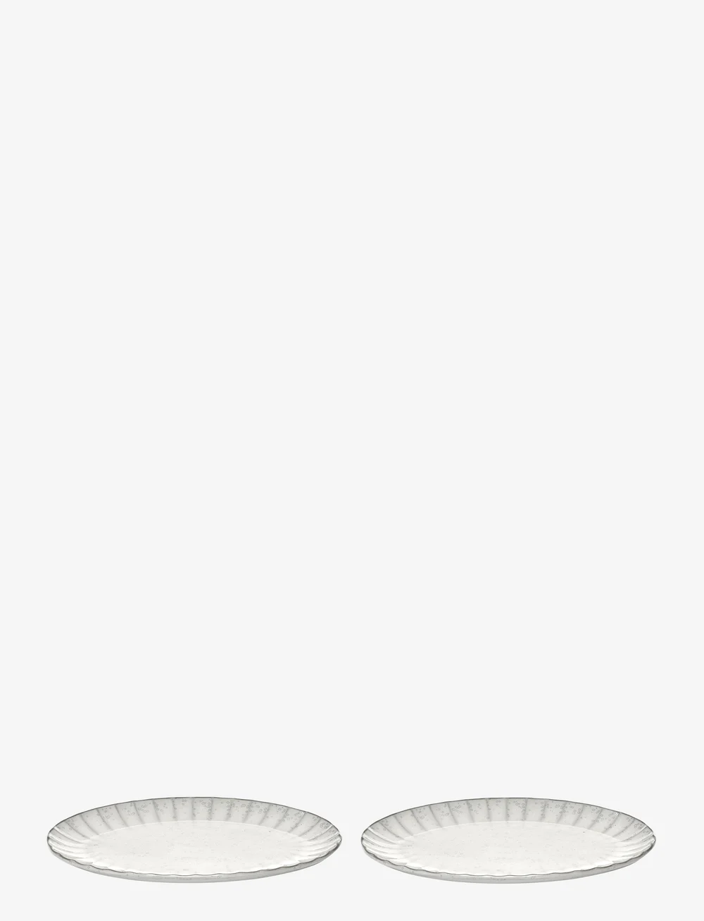 Serax - PLATE OVAL L INKU BY SERGIO HERMAN SET/2 - osta hinna alusel - white - 0