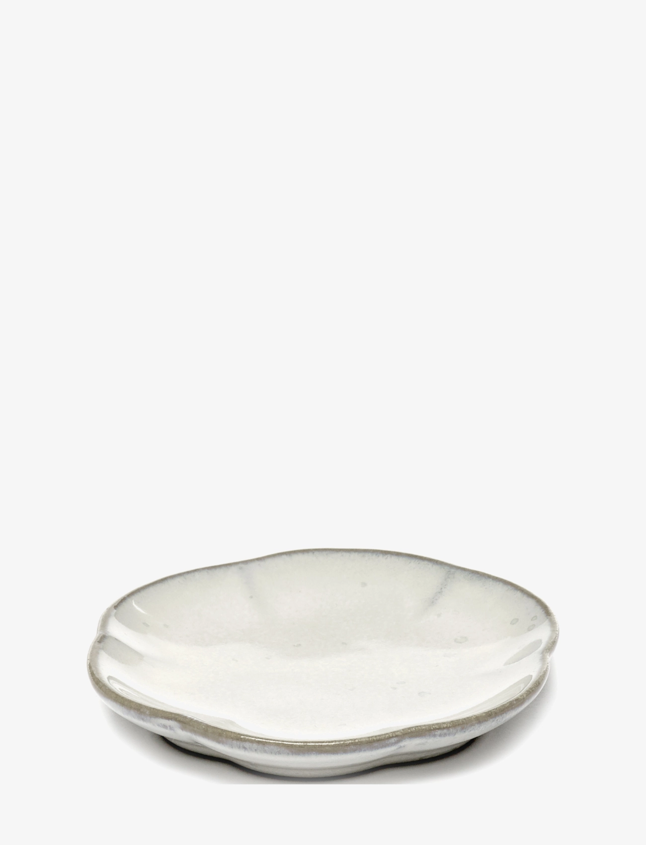 Serax - PLATE RIBBED S INKU BY SERGIO HERMAN SET/4 - small plates - white - 2