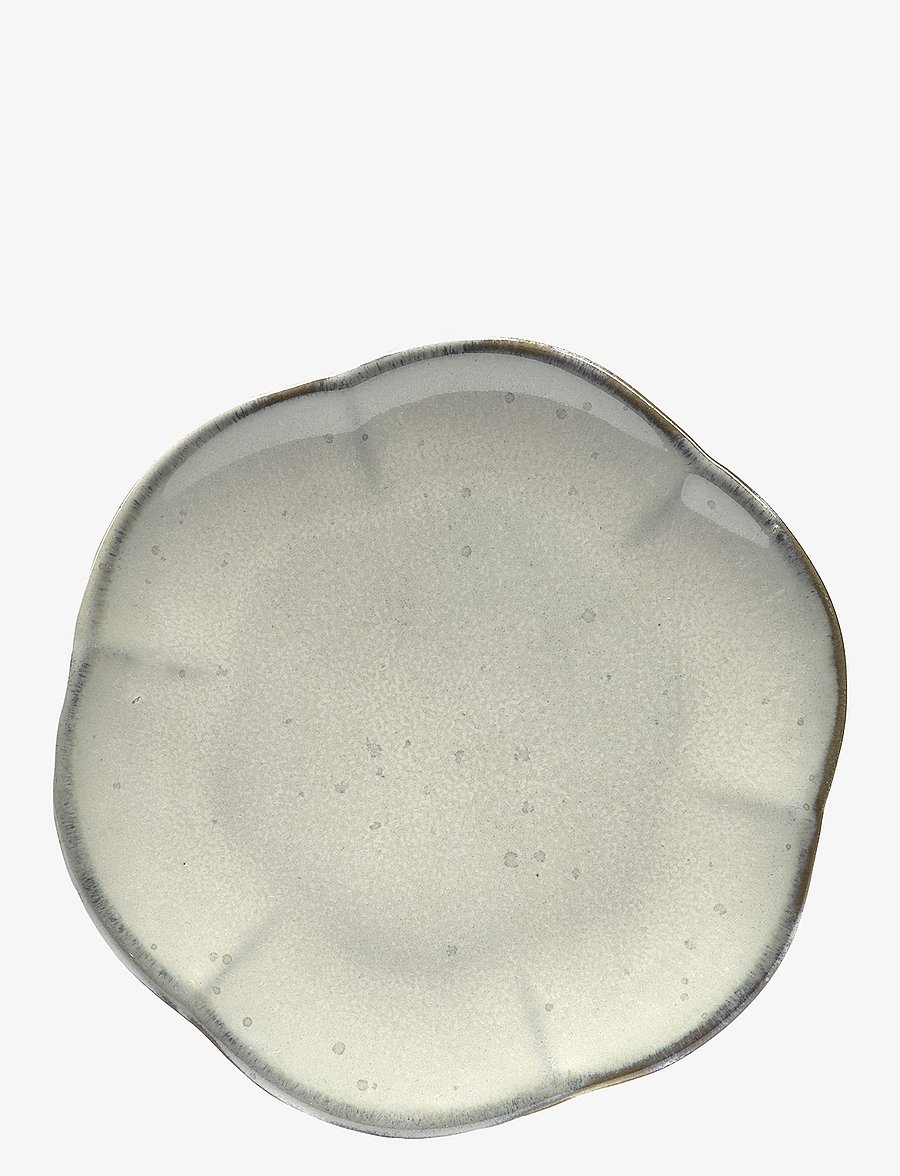 Serax - PLATE RIBBED M INKU BY SERGIO HERMAN SET/4 - frühstücksteller - white - 2